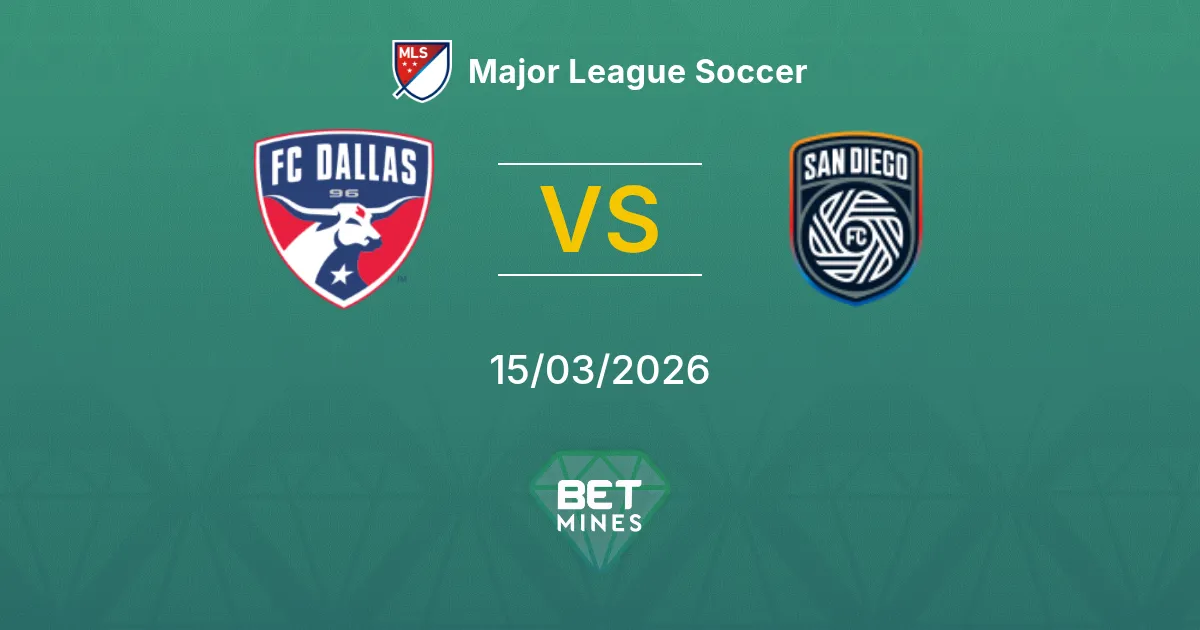 Dallas vs San Diego Prediction: Match Preview and Analysis | Major League Soccer 15-03-2026