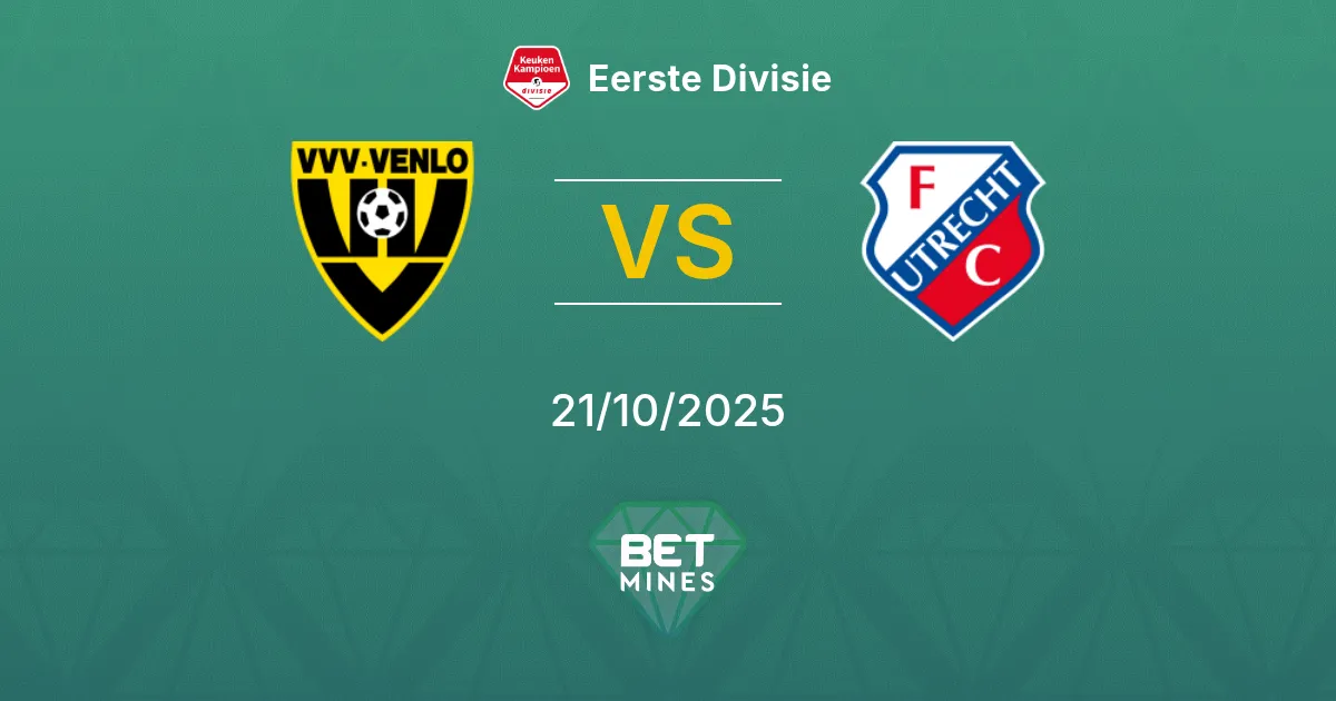 VVV-Venlo vs Jong FC Utrecht Pronostico: Anteprima e Analisi della Partita | Eerste Divisie 21-10-2025