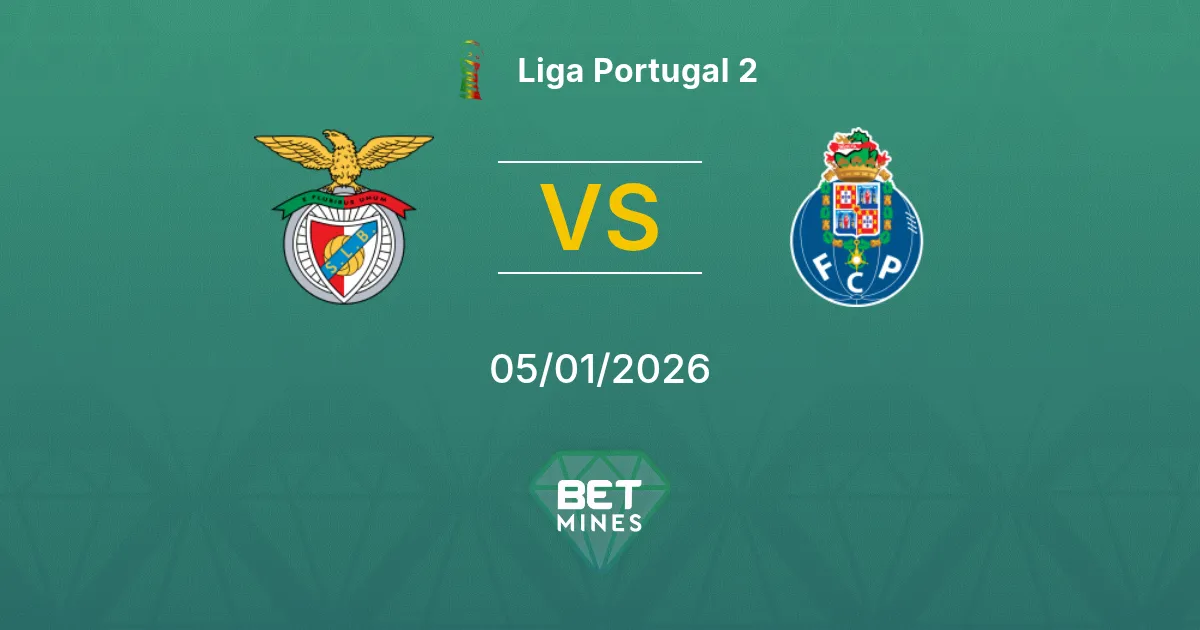 Benfica II vs Porto II Pronostico: Anteprima e Analisi della Partita | Liga Portugal 2 05-01-2026