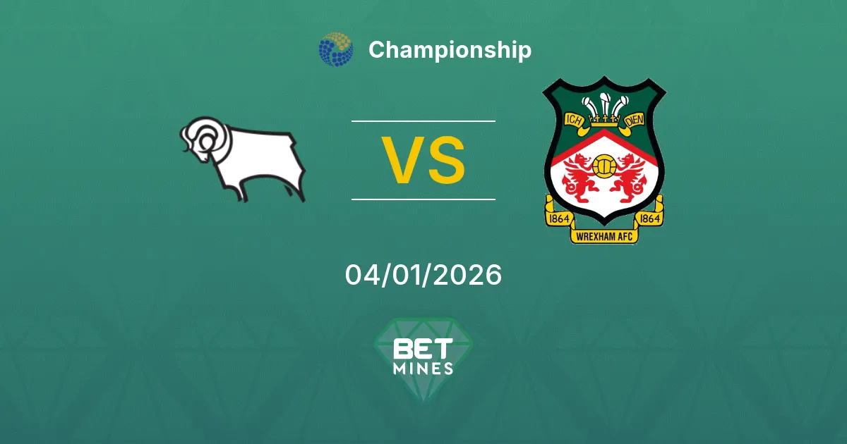 Derby County vs Wrexham Pronostico: Analisi e Anteprima della Partita | Championship 04-01-2026