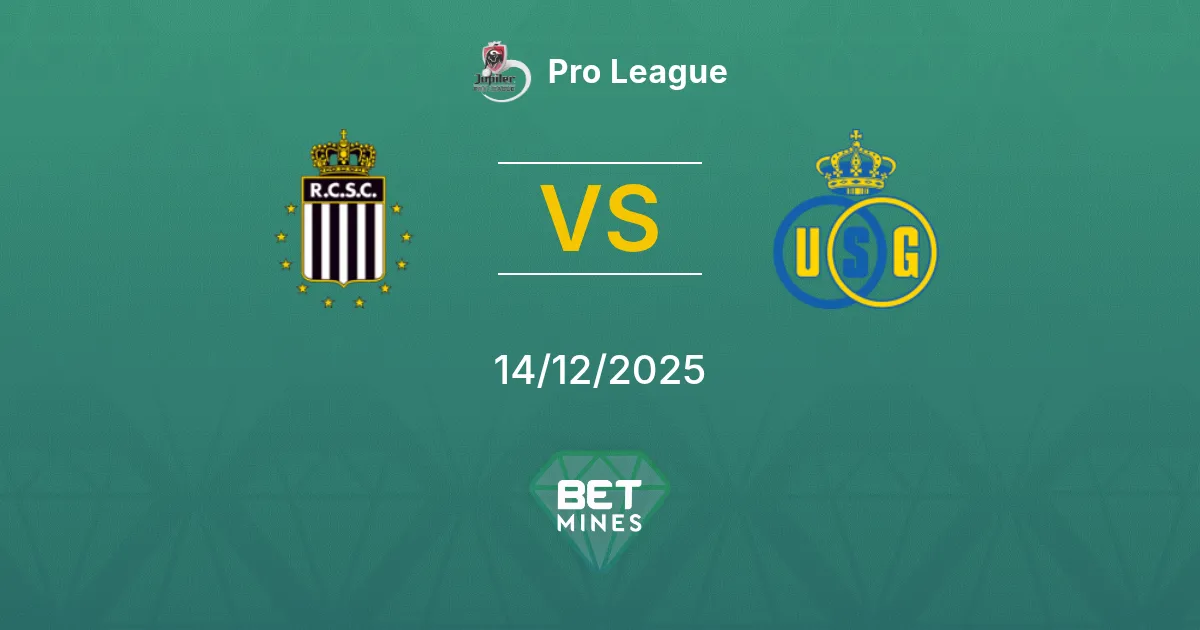 Sporting Charleroi vs Union Saint-Gilloise Prediction: Match Preview and Analysis | Pro League 14-12-2025