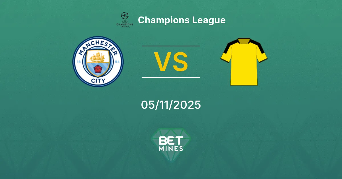 Manchester City vs Borussia Dortmund Prediction: Match Preview and Analysis | Champions League 05-11-2025
