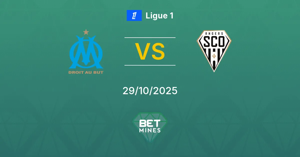 Olympique Marseille vs Angers SCO Prediction: Match Preview and Analysis | Ligue 1 29-10-2025