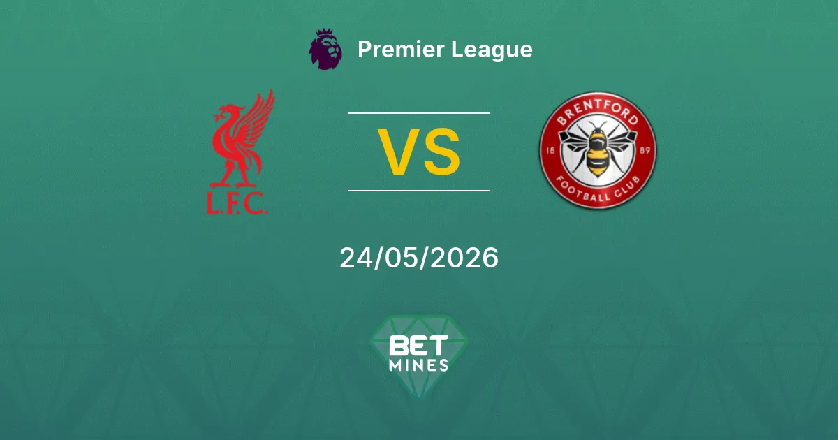 Liverpool x Brentford Palpite: Prévia e Análise da Partida | Premier League 24-05-2026