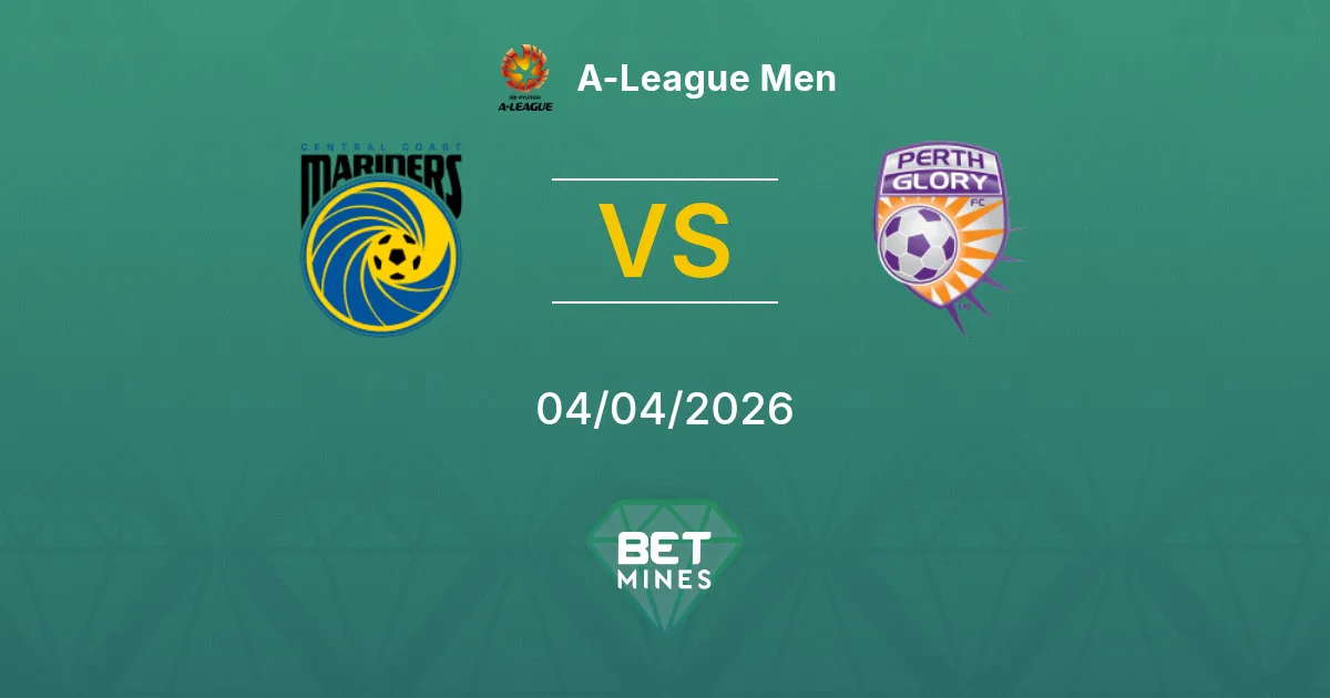 Central Coast Mariners vs Perth Glory Pronóstico: Previa y Análisis del Partido | A-League Men 04-04-2026