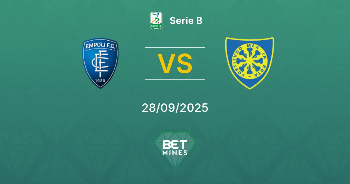 Empoli vs Carrarese Pronostic : Présentation et Analyse du Match | Serie B 28-09-2025