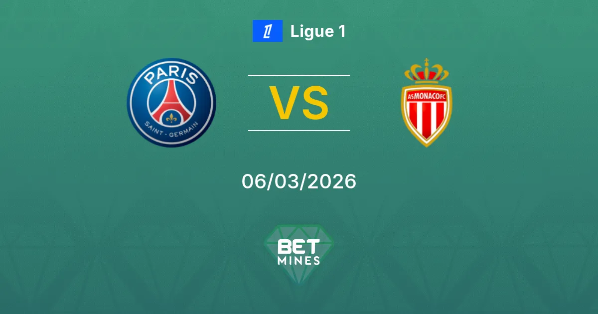 Paris Saint Germain vs Monaco Prediction: Match Preview and Analysis | Ligue 1 06-03-2026