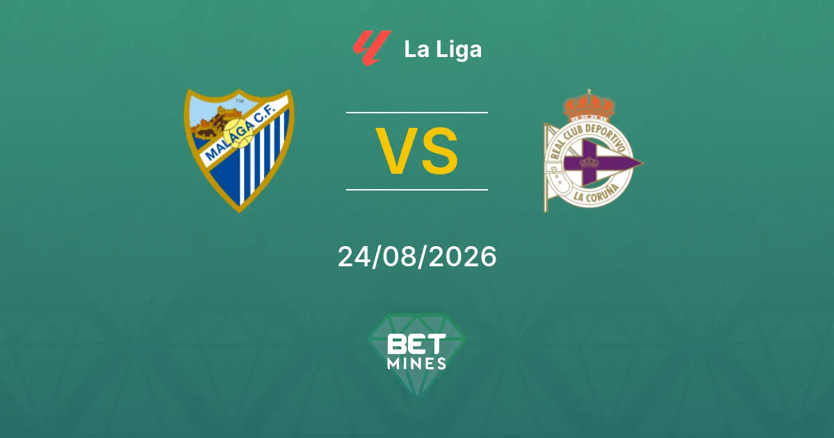 Pronostico Málaga vs Deportivo La Coruña: Anteprima e Analisi della Partita | La Liga 24-08-2026