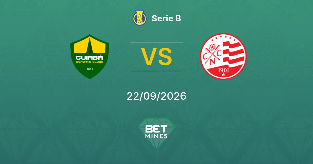 Pronostico Cuiabá vs Náutico: Anteprima e Analisi della Partita | Serie B 22-09-2026