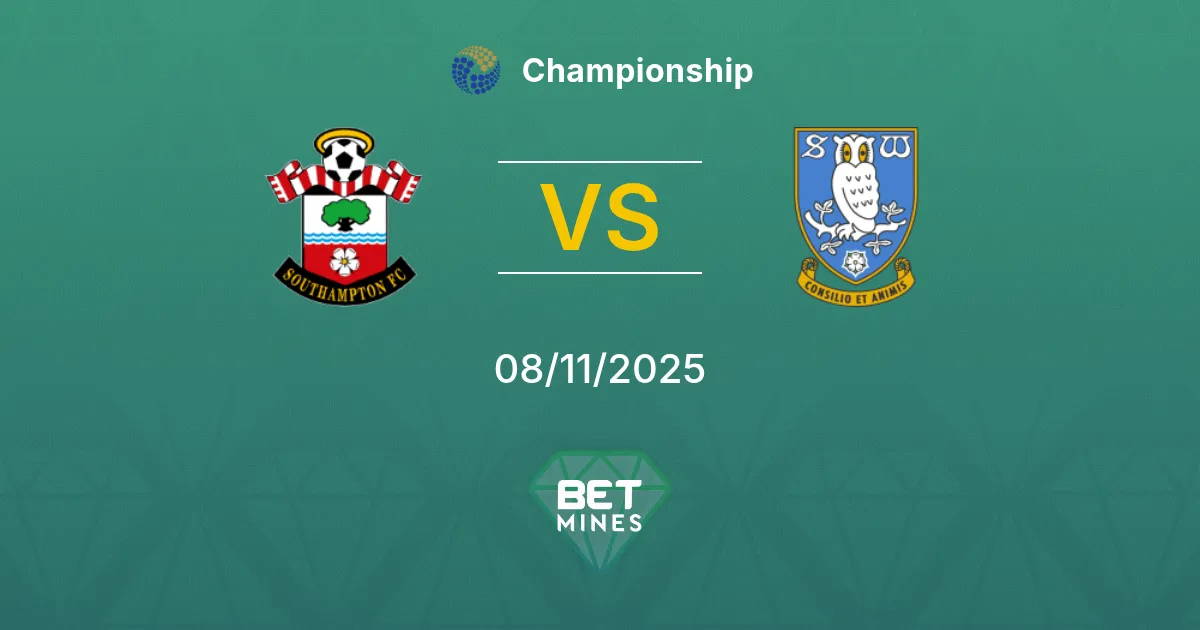 Southampton vs Sheffield Wednesday Prediction: Match Preview and Analysis | Championship 08-11-2025