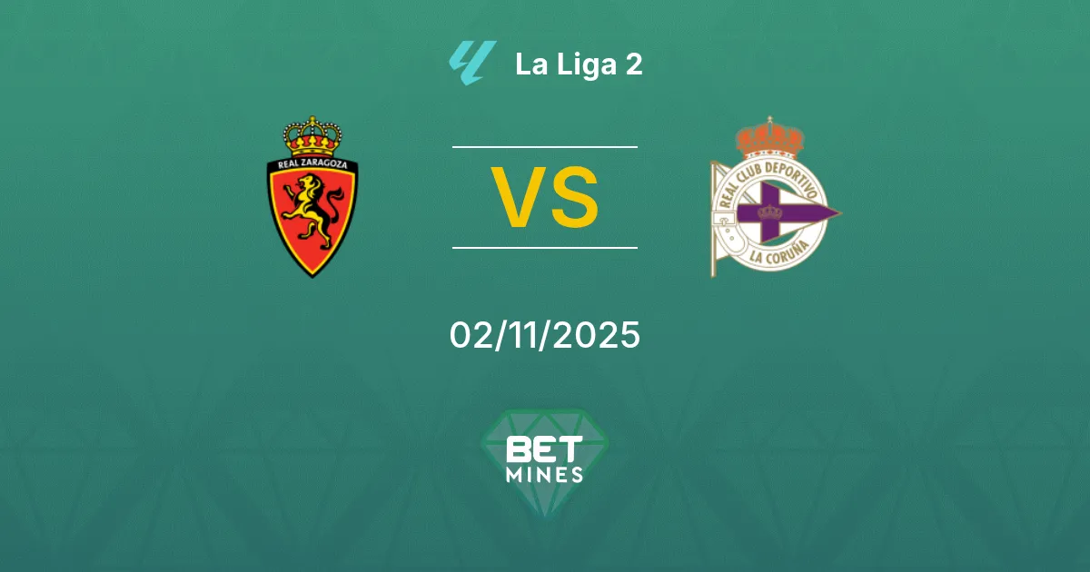 Real Saragozza vs Deportivo La Coruña Pronostico: Anteprima e Analisi della Partita | La Liga 2 02-11-2025