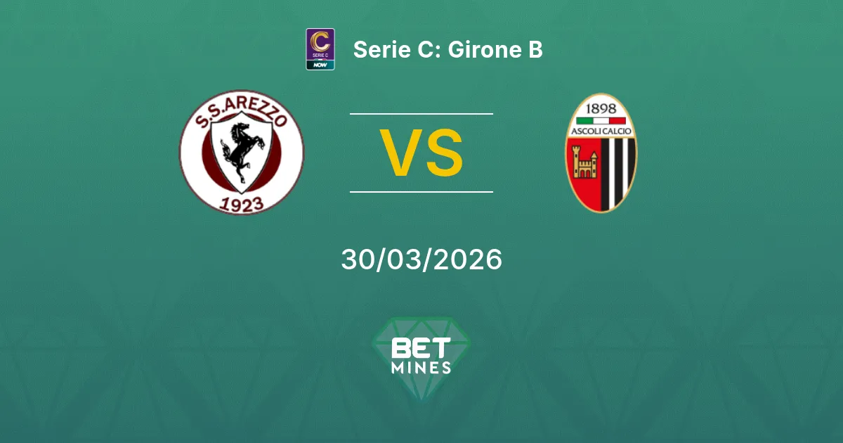 Arezzo vs Ascoli Pronostico: Anteprima e Analisi della Partita | Serie C: Girone B 30-03-2026