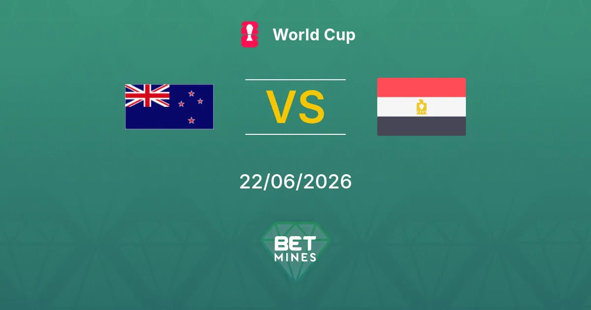 Nueva Zelanda vs Egipto Pronóstico: Previa y Análisis del Partido | Mundial 22-06-2026