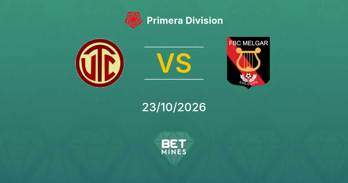 UTC Cajamarca vs Melgar
