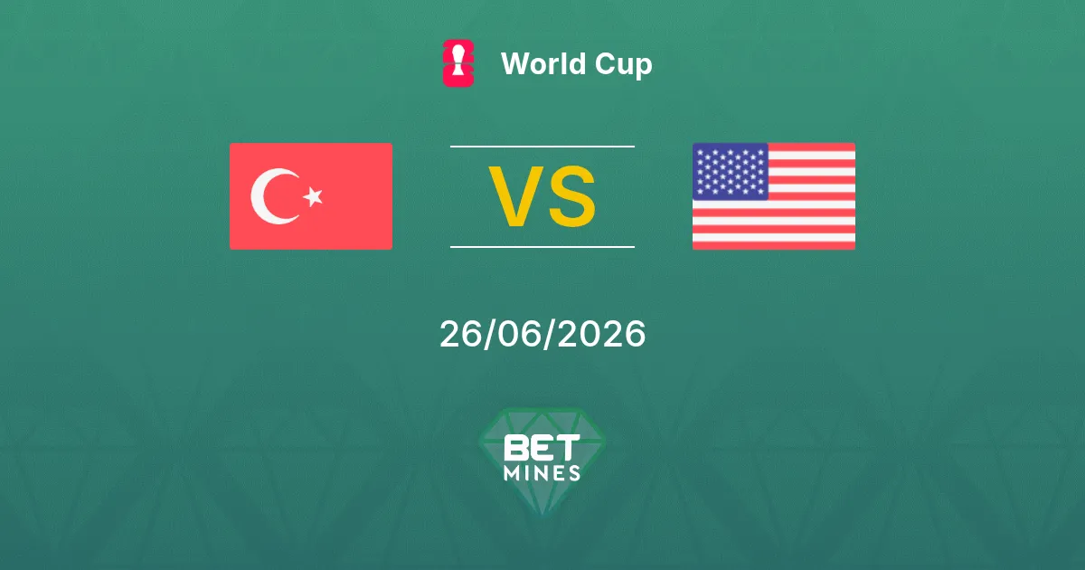 Turchia vs Stati Uniti Pronostico: Analisi e Anteprima della Partita | Coppa del Mondo 26-06-2026