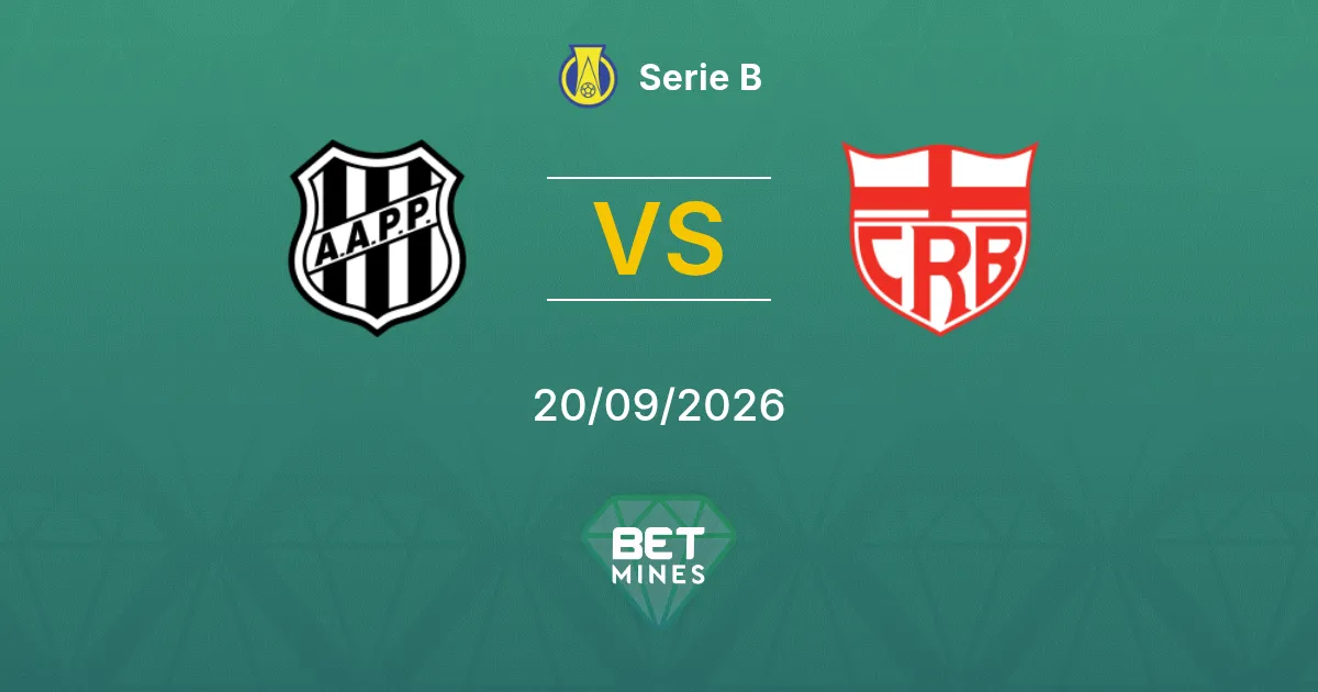 Ponte Preta vs CRB Prediction: Match Preview and Analysis | Serie B 20-09-2026