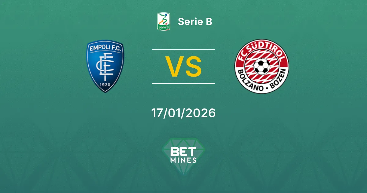 Empoli vs Südtirol Pronostico: Anteprima e Analisi del Match | Serie B 17-01-2026