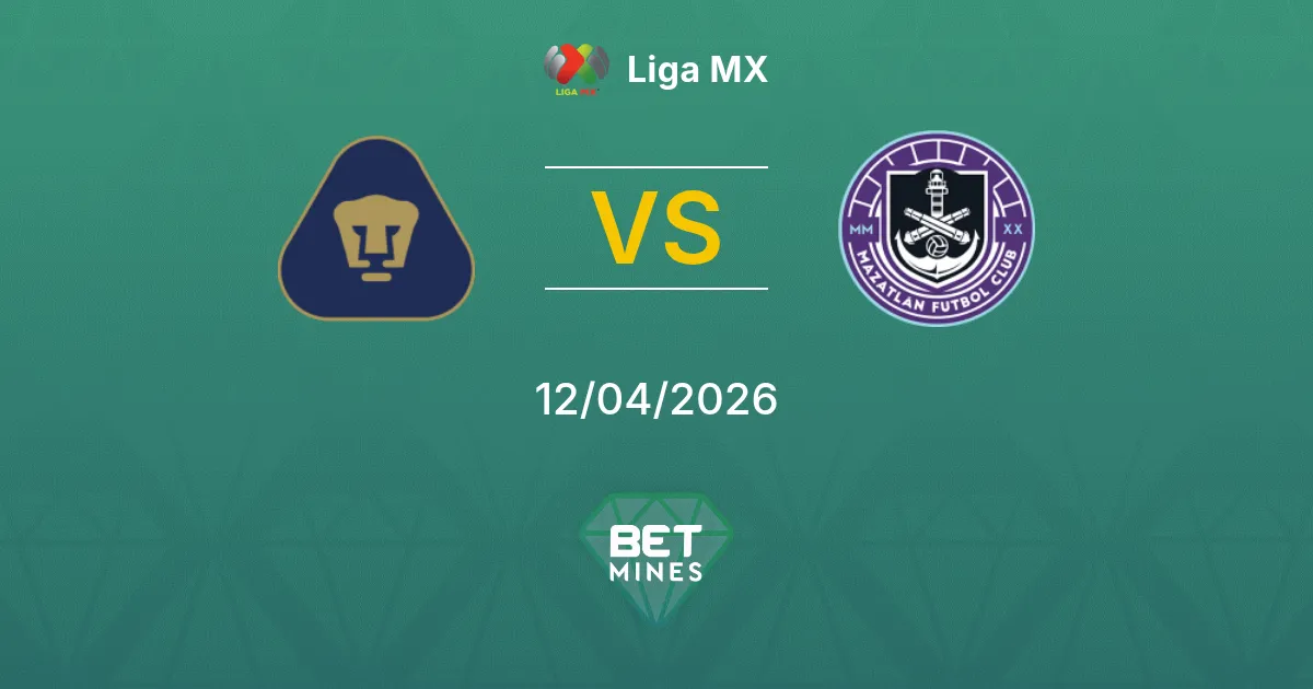 Pumas UNAM vs Mazatlán Pronóstico: Previa y Análisis del Partido | Liga MX 12-04-2026