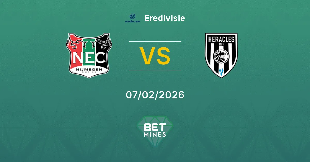 NEC Nijmegen vs Heracles Almelo Prediction: Match Preview and Analysis | Eredivisie 07-02-2026