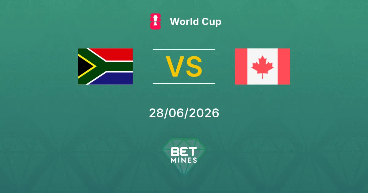 South Africa vs Canada Prediction: Match Preview and Analysis | World Cup 28-06-2026