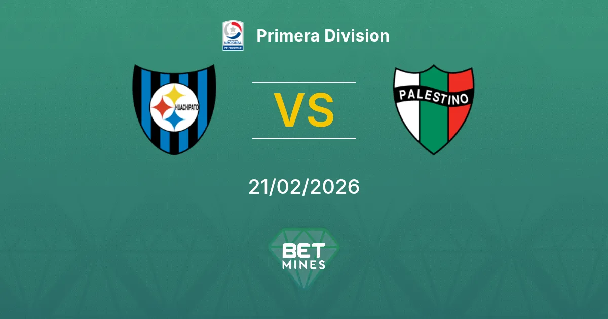 Huachipato vs Palestino Pronostic : Aperçu et Analyse du Match | Primera Division 21-02-2026