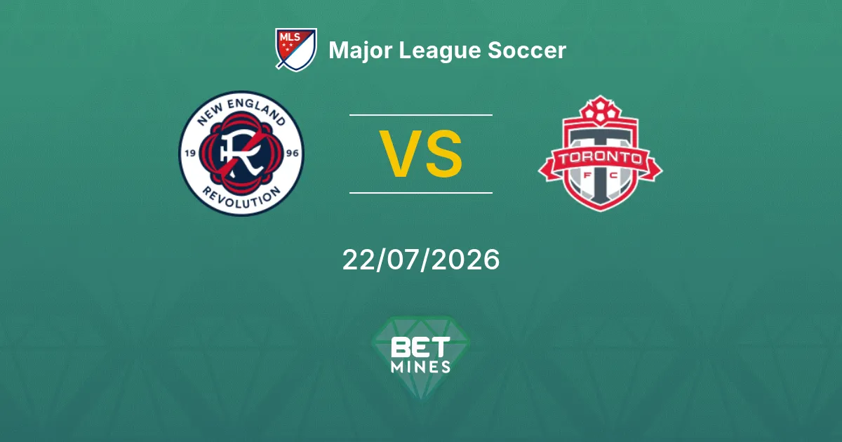 New England vs Toronto Prediction: Match Preview and Analysis | Major League Soccer 22-07-2026