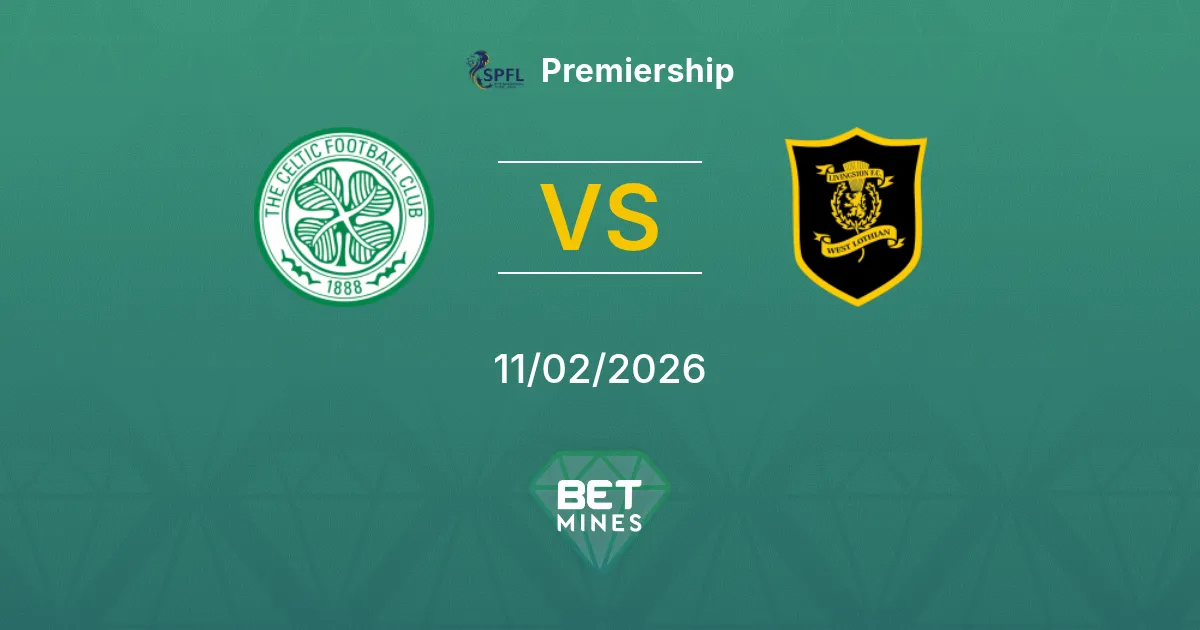 Celtic vs Livingston Prediction: Match Preview and Analysis | Premiership 11-02-2026