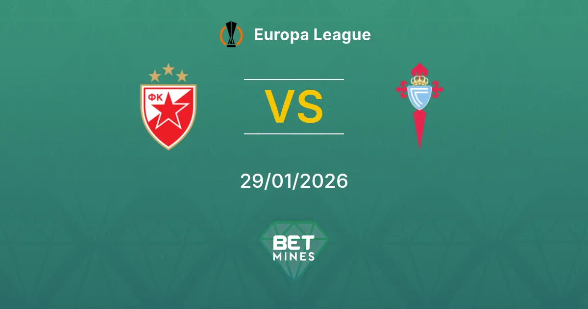 Crvena Zvezda vs Celta de Vigo Prediction: Match Preview and Analysis | Europa League 29-01-2026
