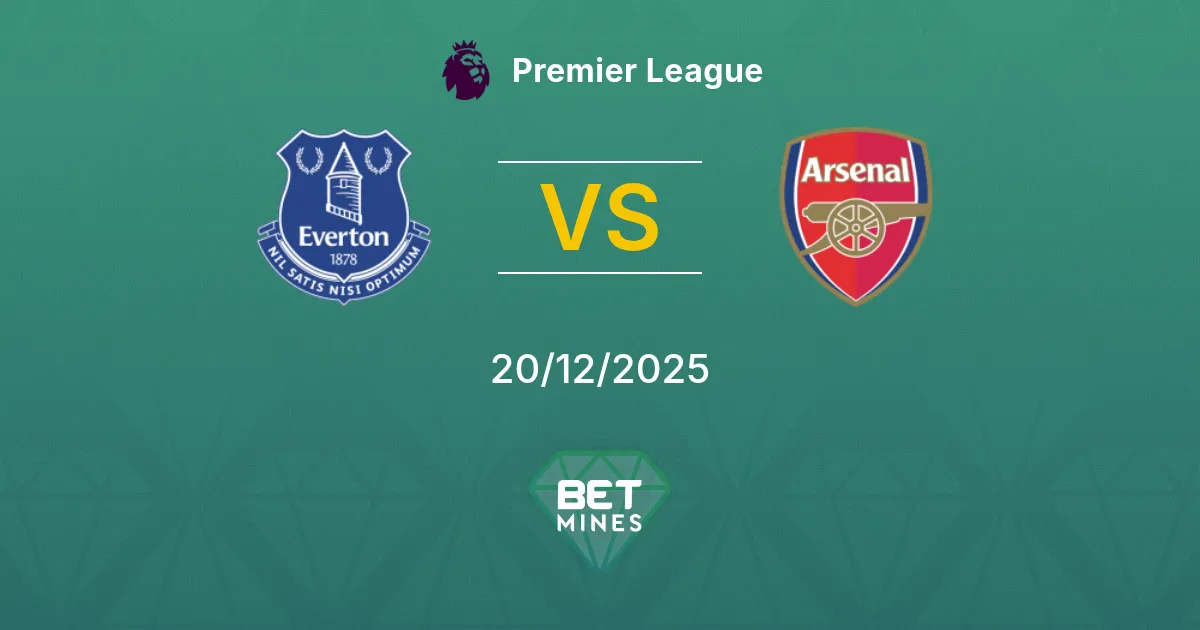 Everton vs Arsenal Pronostico: Anteprima e Analisi della Partita | Premier League 20-12-2025