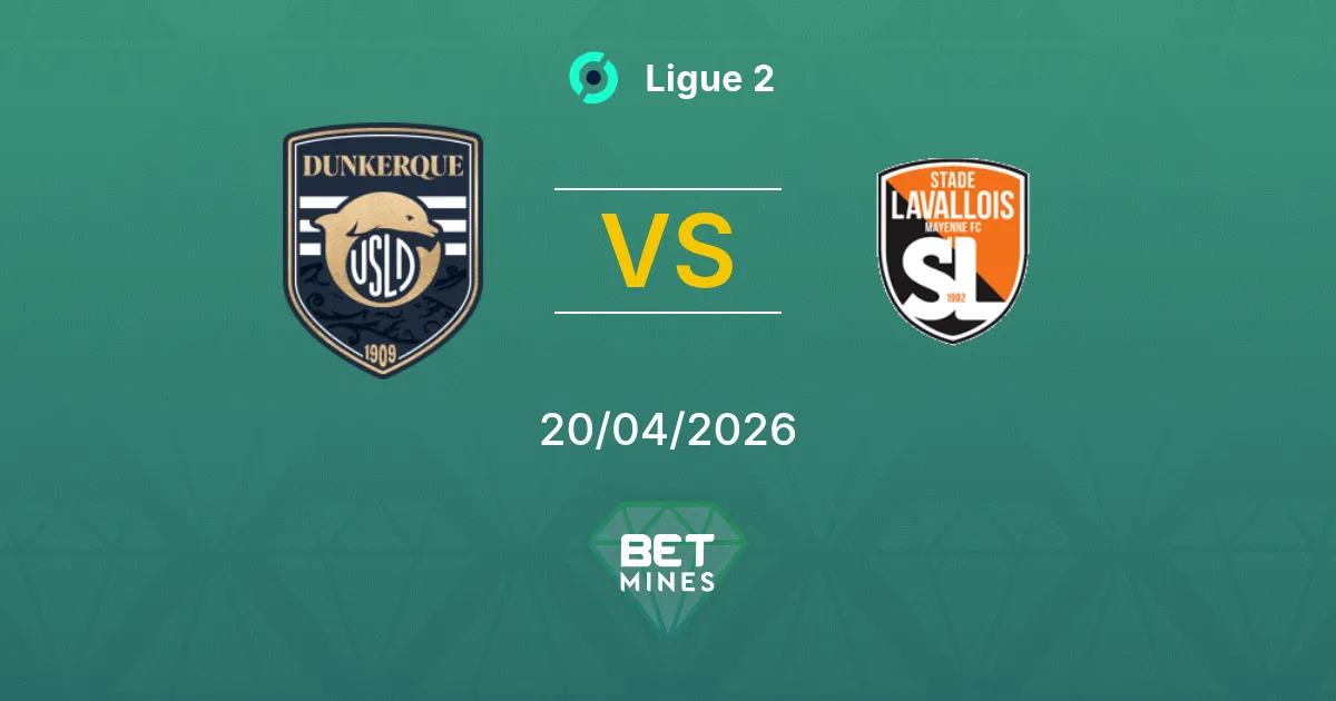 Dunkerque vs Laval Pronostico: Anteprima e Analisi della Partita | Ligue 2 20-04-2026