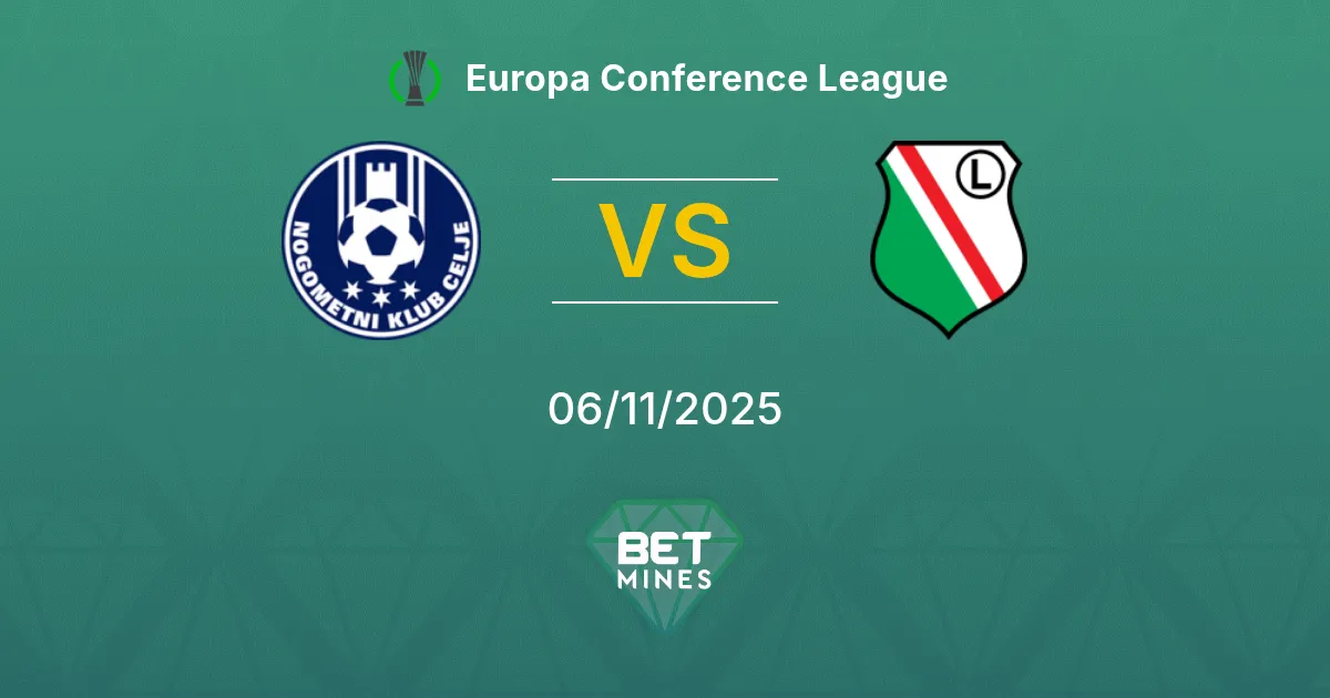 Celje vs Legia Warszawa Prediction: Match Preview and Analysis | Europa Conference League 06-11-2025