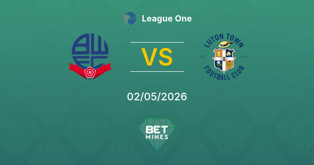 Bolton Wanderers vs Luton Town Pronostico: Anteprima e Analisi della Partita | League One 02-05-2026