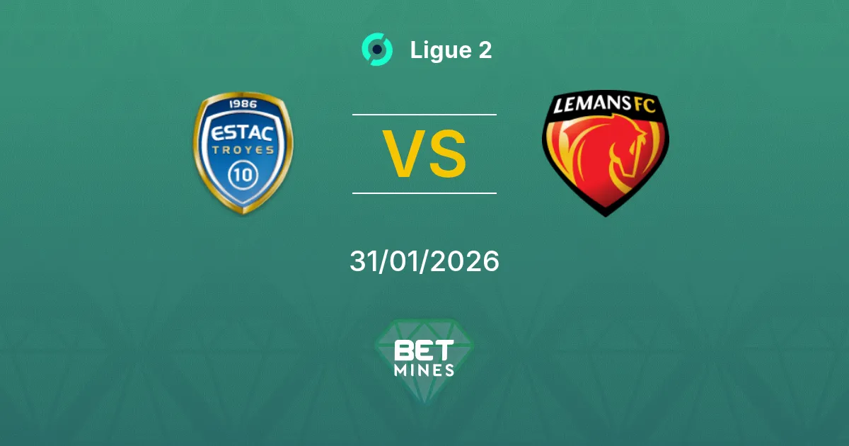 Troyes vs Le Mans Prediction: Match Preview and Analysis | Ligue 2 31-01-2026