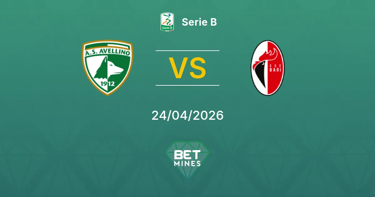 Avellino vs Bari 1908 Pronostico: Anteprima e Analisi della Partita | Serie B 24-04-2026