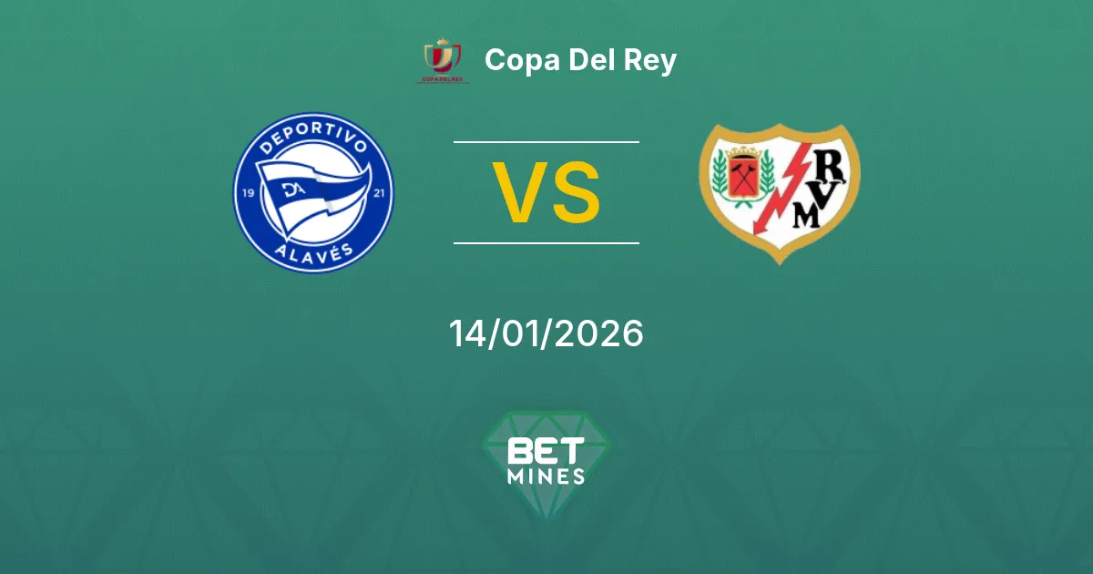 Deportivo Alavés vs Rayo Vallecano Pronostico: Anteprima e Analisi della Partita | Copa del Rey 14-01-2026