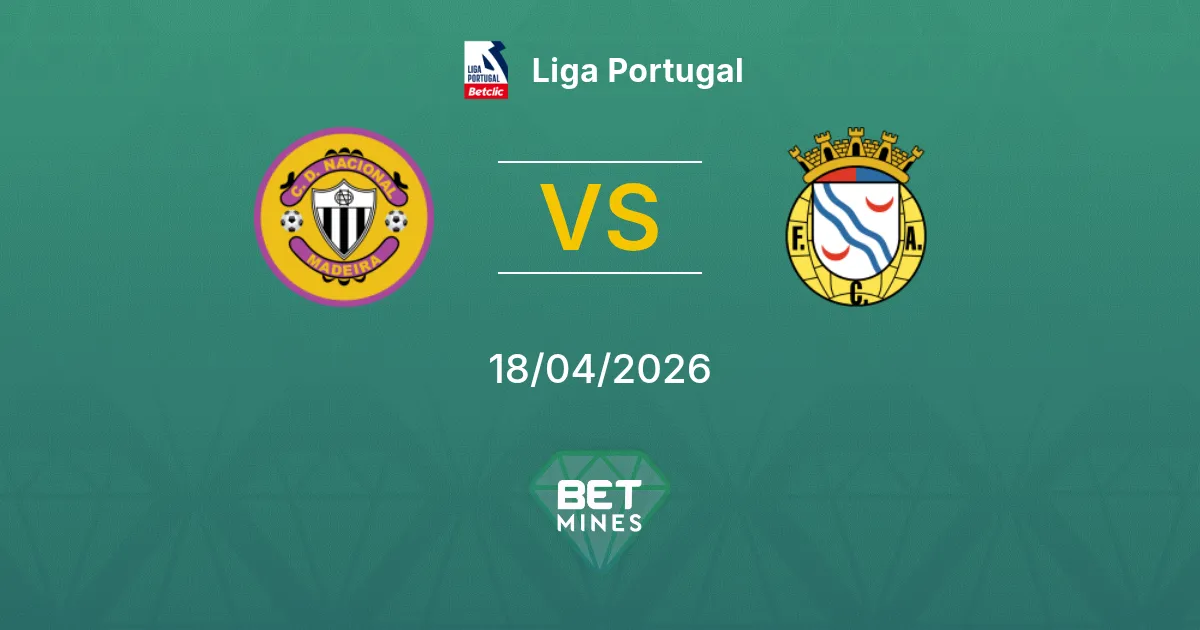 Nacional vs Alverca Pronostico: Anteprima e Analisi della Partita | Liga Portugal 18-04-2026