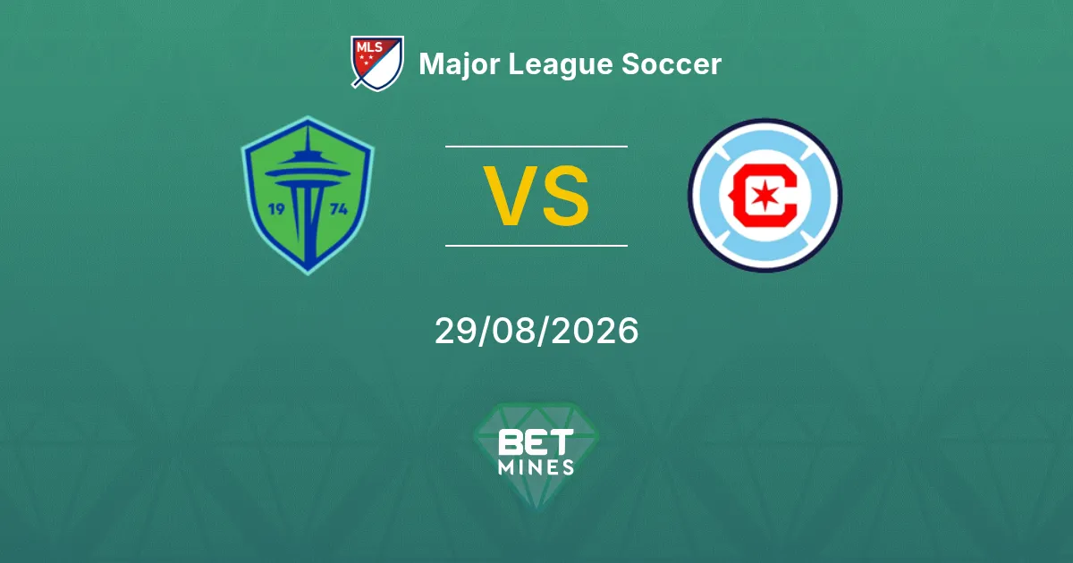 Palpite Seattle Sounders x Chicago Fire: Prévia e Análise da Partida | Major League Soccer 29-08-2026