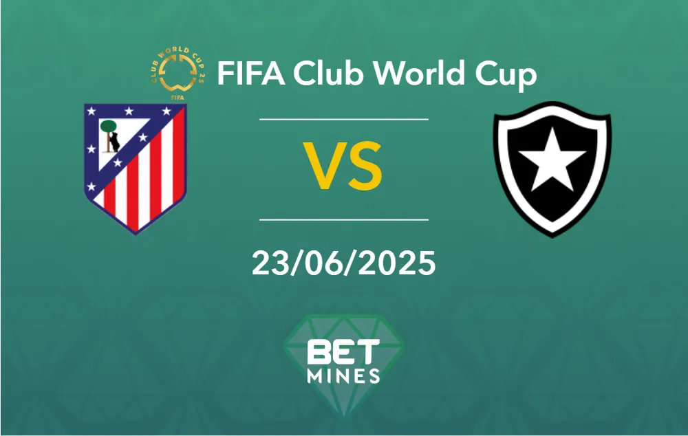 Atlético Madrid vs Botafogo Prediction: Match Preview and Analysis | FIFA Club World Cup, Group B - Matchday 3