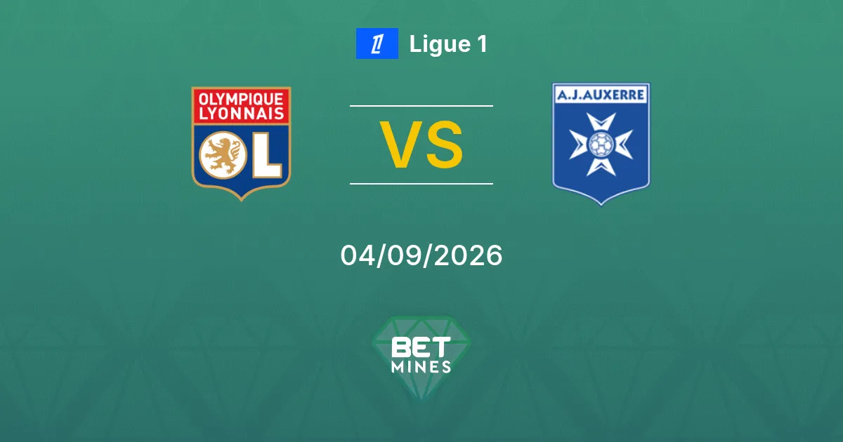 Pronostico Olympique Lione vs Auxerre: Anteprima e Analisi della Partita | Ligue 1 04-09-2026