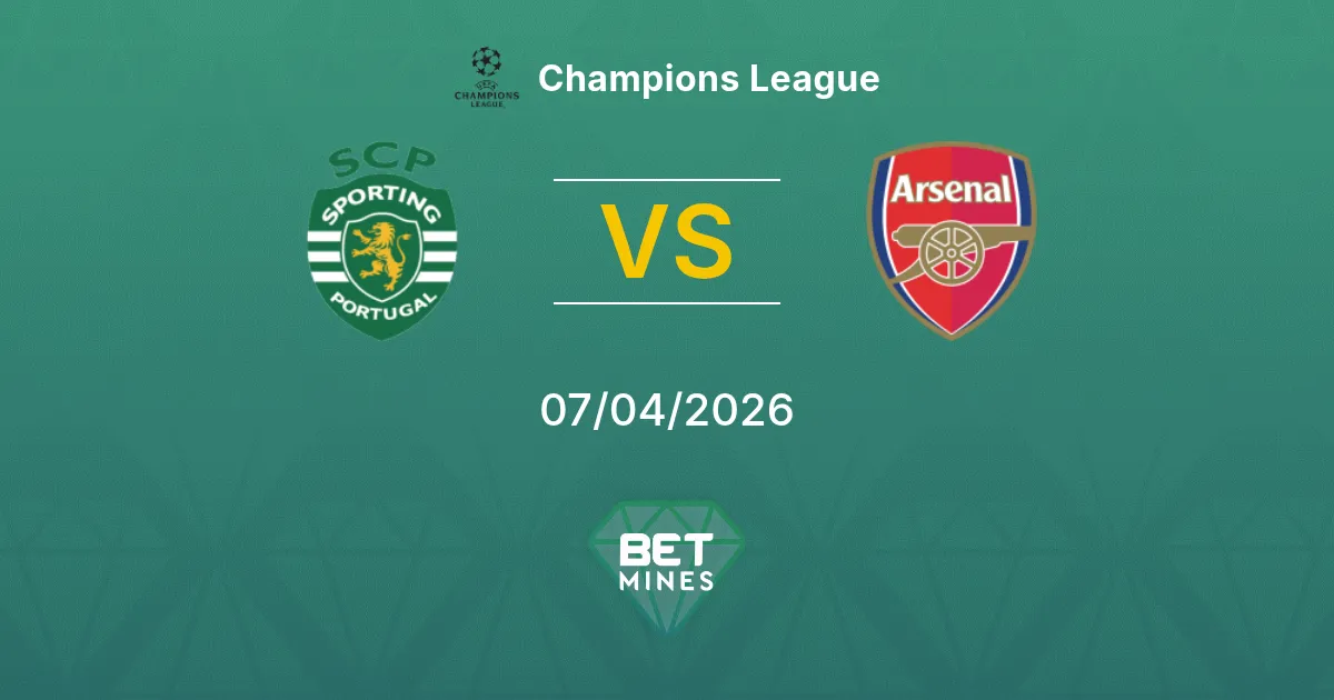 Sporting CP vs Arsenal Pronóstico: Previa y Análisis del Partido | Champions League 07-04-2026