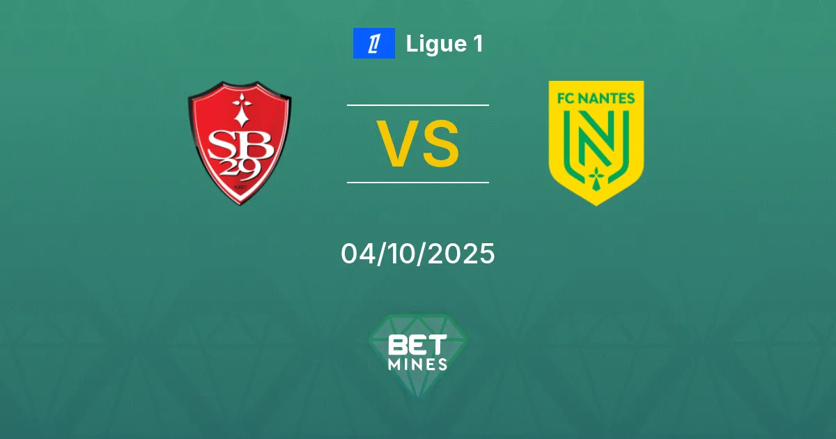 Brest vs Nantes Pronostico: Anteprima e Analisi della Partita | Ligue 1 04-10-2025