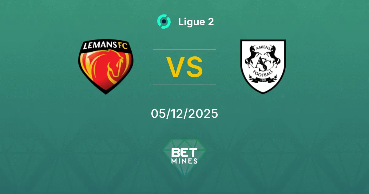 Le Mans vs Amiens SC Prediction: Match Preview and Analysis | Ligue 2 05-12-2025