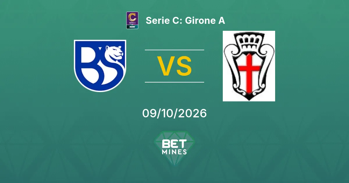 Union Brescia vs Pro Vercelli Prediction: Match Preview and Analysis | Serie C: Girone A 09-10-2026