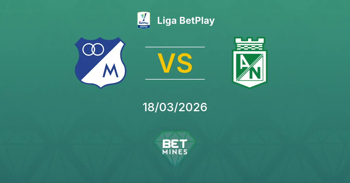 Millonarios vs Atlético Nacional