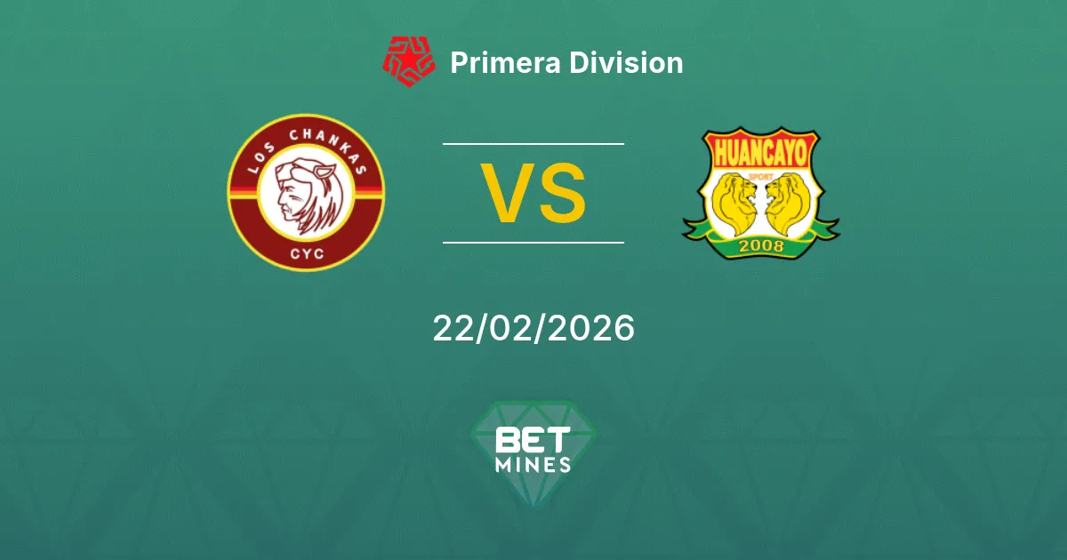 Los Chankas vs Sport Huancayo