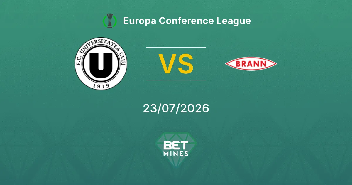 Universitatea Cluj vs Brann Prediction: Match Preview and Analysis | Europa Conference League 23-07-2026