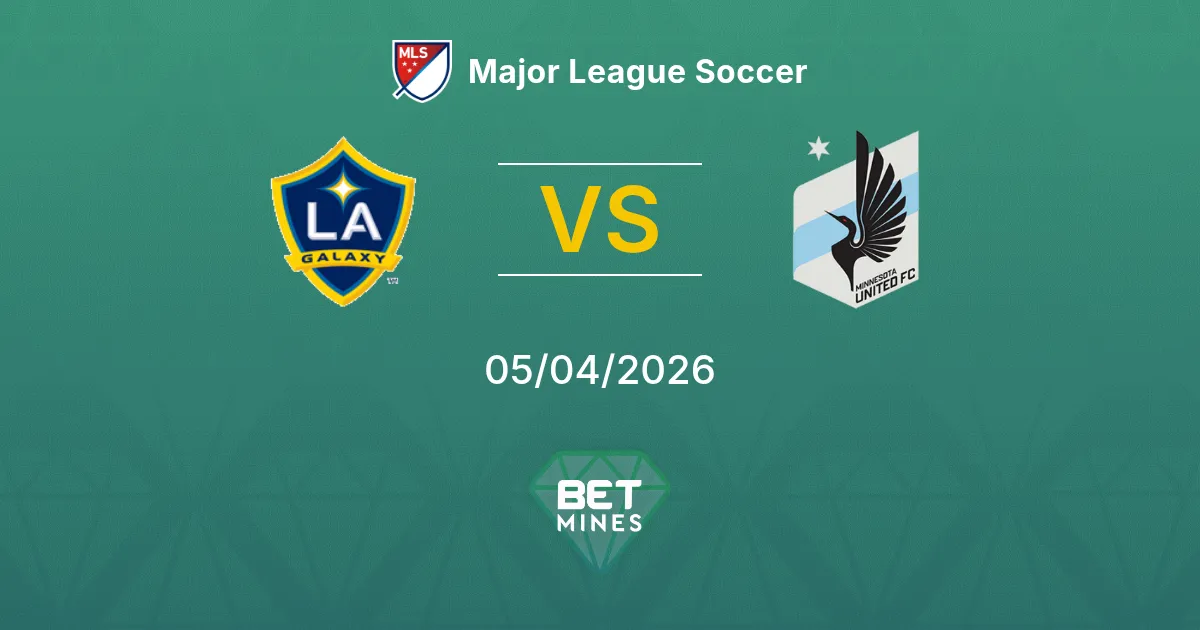 LA Galaxy vs Minnesota United Pronóstico: Previa y Análisis del Partido | Major League Soccer 05-04-2026