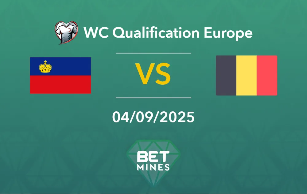 Pronostico Liechtenstein vs Belgio: Anteprima e Analisi del Match | Mondiali Qualificazioni UEFA - Gruppo J, Giornata 5