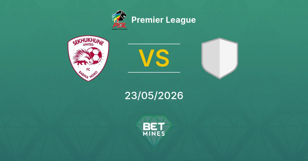 Sekhukhune United x Siwelele Palpite: Prévia e Análise da Partida | Premier League 23-05-2026