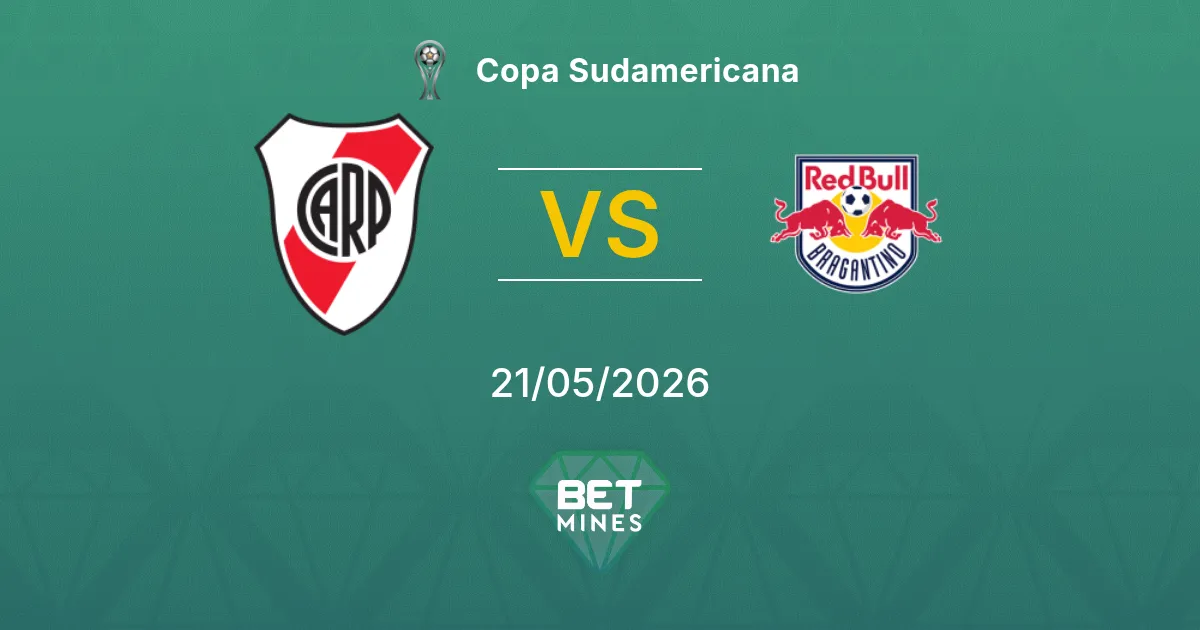 River Plate x Bragantino Palpite: Prévia e Análise da Partida | Copa Sul-Americana 21-05-2026
